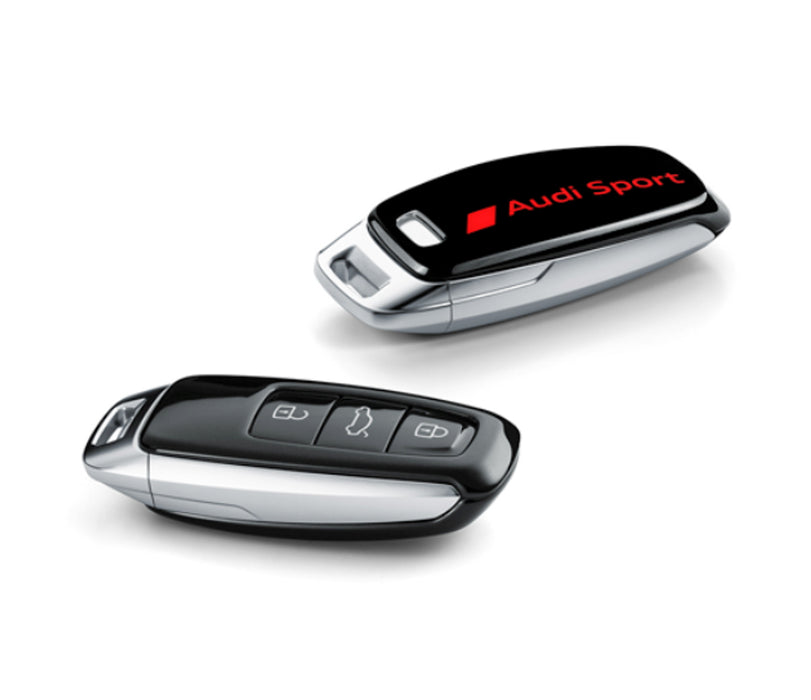 Audi Key Cover Myth Black Audi Sport Logo