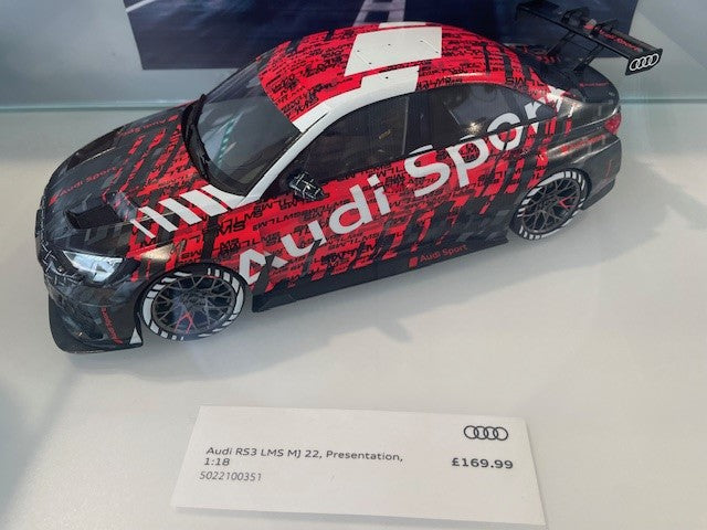 Audi RS 3 LMS MJ 22  Presentation Model